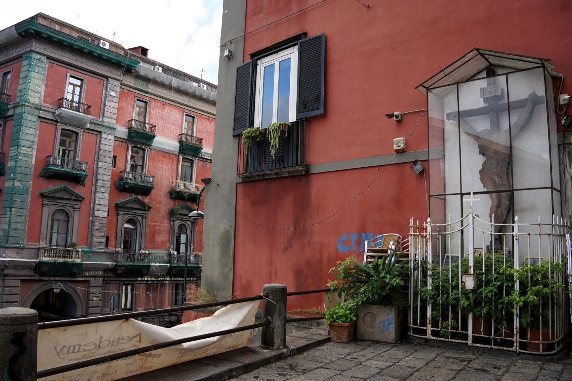 La Casina Al Museo Villa Napels Buitenkant foto